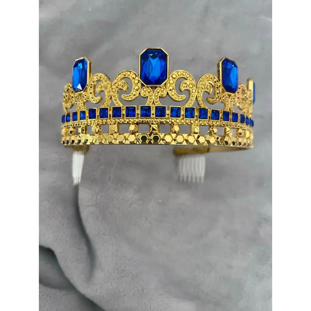 Authentic Disney Store Audrey Crown Tiara Descendents 3 Head Piece Goldtone